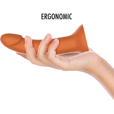 MYTHOLOGY Rune Royal Dildo in Silicone Dorato senza Vibrazione